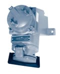 Cooper Capri - CWX33Z - Socle mural 16A-3P+T-380/415V avec 2 entrées 3/4" (sans PE)