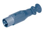 Cooper Capri - CCX43Z - Fiche 16A-3P+N+T-380/415V avec serre câble diam. ext. 8,5-13,5mm
