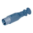 Cooper Capri - CCX43Z - Fiche 16A-3P+N+T-380/415V avec serre câble diam. ext. 8,5-13,5mm