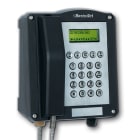 Cooper Capri - Téléphone ExResistTel noir analogique, 95 dB, avec cordon armé acier