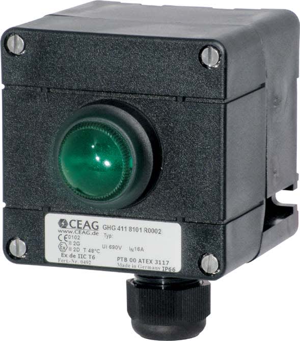 Cooper Capri - GHG411.81 - 1 voyant à led multi-tensions 20-250VAC/DC