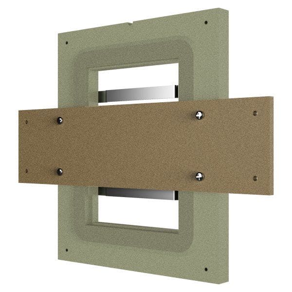 ZENNIO - Accessoire pour l'installation au ras du mur en placoplâtre pour la famille T...