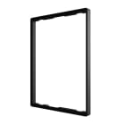 ZENNIO - Cadre polycarbonate pour famille TMD et Z41 - Noir (échantillon)