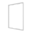 ZENNIO - Cadre polycarbonate pour famille TMD et Z41 - Blanc (échantillon)