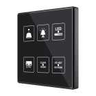 ZENNIO - Interrupteur capacitif Square Touch-MyDesign de 6 boutons