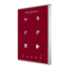ZENNIO - Interrupteur capacitif TMD de 6 boutons avec thermostat. Cadre aluminium - Pe...