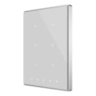 ZENNIO - Interrupteur capacitif TMD de 6 boutons avec thermostat. Cadre polycarbonate ...