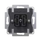 ZENNIO - ZS55. Mécanisme interrupteur double 10 A X / 250 V ~ (sans cache 8300019xx)