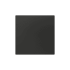 ZENNIO - ZS55. Cache 55 x 55 mm - Anthracite. Plaque métallique (8300035) requise, non...