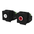 ZENNIO - ZS55. Connecteur audio RCA - keystones