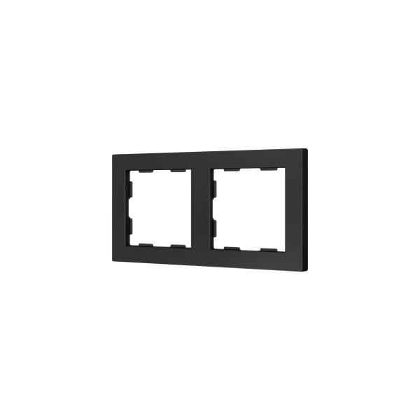 ZENNIO - ZS55. Cadre - 2 modules - Anthracite