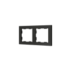 ZENNIO - ZS55. Cadre - 2 modules - Anthracite
