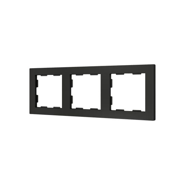 ZENNIO - ZS55. Cadre - 3 modules - Anthracite