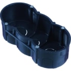 ZENNIO - Boîte de mécanisme standard double pour Z70/Z100