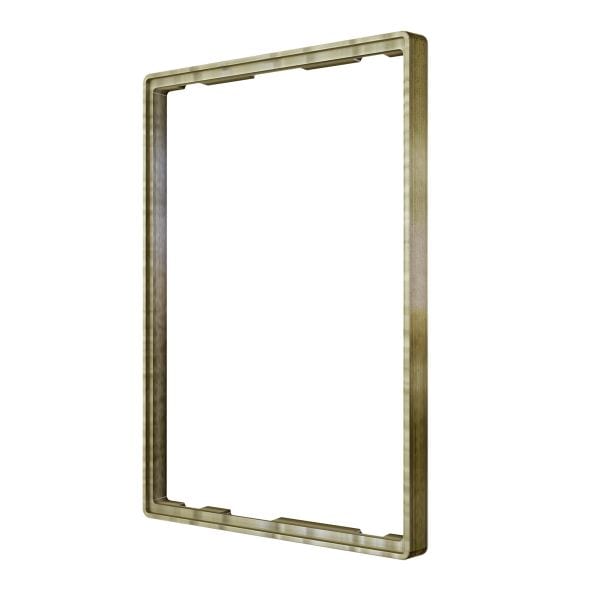 ZENNIO - Cadre en laiton pour famille Z41 (échantillon)