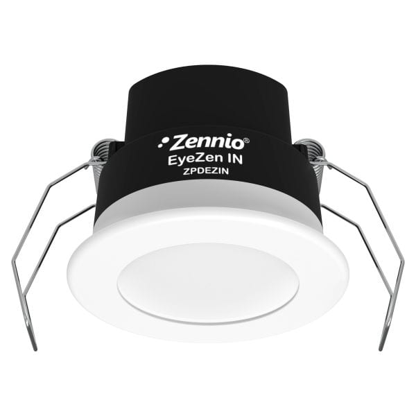 ZENNIO - EyeZen IN. Détecteur de mouvement avec capteur de luminosité pour plafond - B...