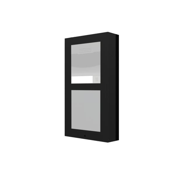 ZENNIO - GetFace IP - Installation de surface - Cadre - 2 modules - noire (doivent all...