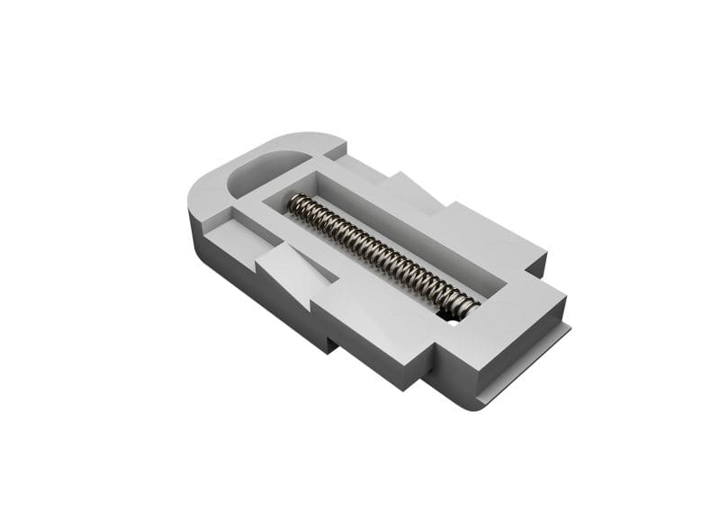 ZENNIO - Pince pour fixation sur rail DIN (pièce de rechange)