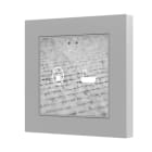 ZENNIO - Flat 55 X2 v2. Interrupteur capacitif en verre 55 x 55 ? 2 boutons - Personna...