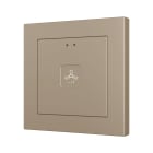 ZENNIO - Tecla 55 X1. Interrupteur capacitif en polycarbonate 55 x 55 ? 1 bouton - Per...