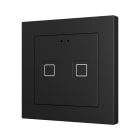 ZENNIO - Tecla 55 X2. Interrupteur capacitif en polycarbonate 55 x 55 ? 2 boutons - An...