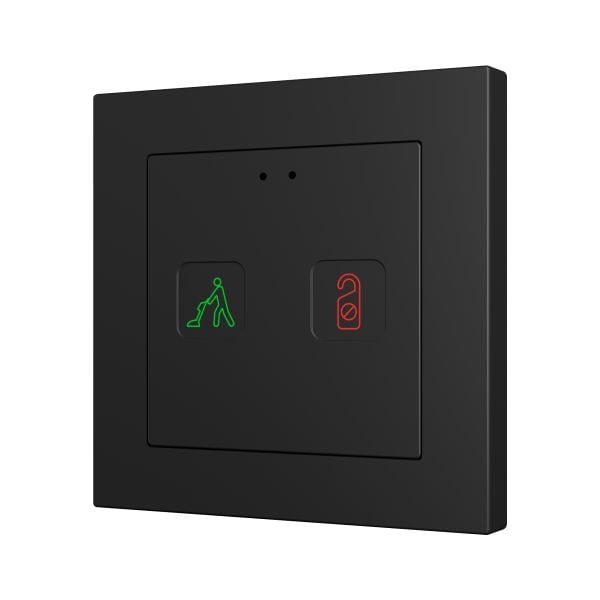 ZENNIO - Tecla 55 X2 Sign. Interrupteur capacitif en polycarbonate 55 x 55 avec indica...