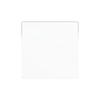 ZENNIO - ZS55. Touche pour mécanisme 55 x 55 mm - Blanc mat