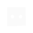 ZENNIO - ZS55. Cache pour connecteur audio RCA 55 x 55 mm - Blanc mat