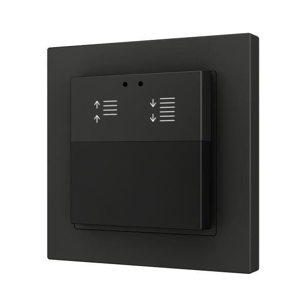 ZENNIO - Presentia W2 v2. Détecteur de mouvement KNX sur mur - 2 boutons - Personnalisé