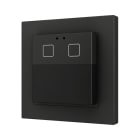 ZENNIO - Presentia W2 v2. Détecteur de mouvement KNX sur mur - 2 boutons - Anthracite
