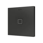 ZENNIO - Tecla 1. Interrupteur capacitif en polycarbonate ? 1 bouton - Anthracite
