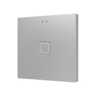 ZENNIO - Tecla 1. Interrupteur capacitif en polycarbonate ? 1 bouton - Argent