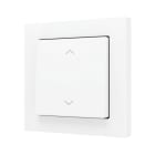 ZENNIO - ZS55. Bouton poussoir Soft simple pour 2 entrées binaires 55 x 55 mm ? Icône ...