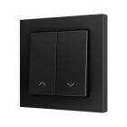 ZENNIO - ZS55. Bouton poussoir Soft double pour 2 entrées binaires 55 x 55 mm ? Icône ...