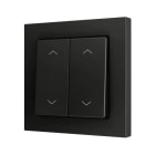 ZENNIO - ZS55. Bouton poussoir Soft double pour 4 entrées binaires 55 x 55 mm ? Icône ...