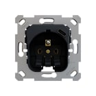 ZENNIO - ZS55/ZS70. Base de prise française 16 A /250 V ~ avec USB C - (sans cache)