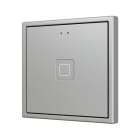 ZENNIO - Tecla 70 X1. Interrupteur capacitif en polycarbonate 70x70 ? 1 bouton - Argen...