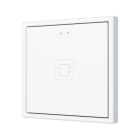 ZENNIO - Tecla 70 X1. Interrupteur capacitif en polycarbonate 70x70 ? 1 bouton - Blanc...
