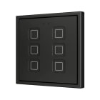 ZENNIO - Tecla 70 X6. Interrupteur capacitif en polycarbonate 70x70 ? 6 boutons - Anth...