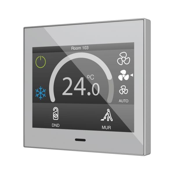 ZENNIO - Z35 v3. Écran tactile  capacitif - Argent