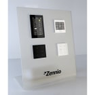 ZENNIO - Panneau de présentation (alimentation incluse) avec Z50, Z35, Tecla 6, Flat 6...