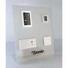 ZENNIO - Panneau de présentation (alimentation incluse) avec Z50, Z28, Tecla X, Tecla ...