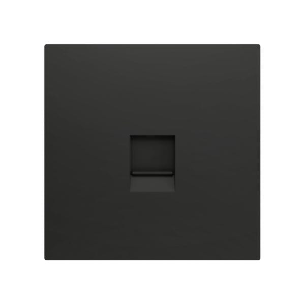 ZENNIO - ZS70. Cache pour connecteur RJ45 70 x 70 mm - 1 connecteur - Anthracite
