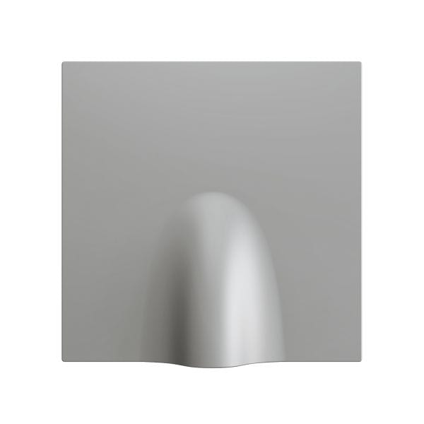 ZENNIO - ZS70. Cache pour sortie de câble 70 x 70 mm - Argenté