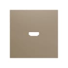 ZENNIO - ZS70. Cache pour connecteur HDMI 70 x 70 mm - Champagne
