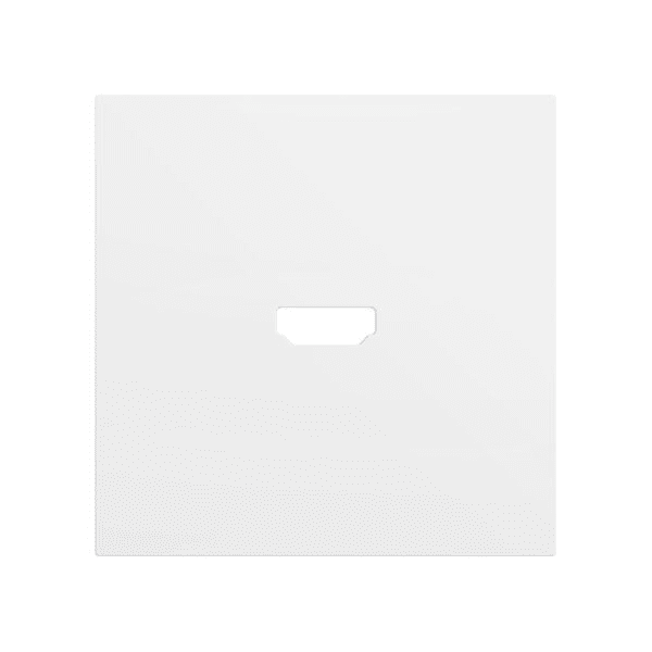 ZENNIO - ZS70. Cache pour connecteur HDMI 70 x 70 mm - Blanc mat