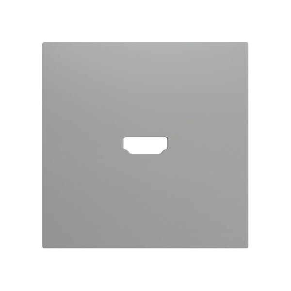 ZENNIO - ZS70. Cache pour connecteur HDMI 70 x 70 mm - Argenté