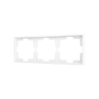 ZENNIO - ZS70. Cadre - 3 modules - Blanc mat