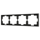 ZENNIO - ZS70. Cadre - 4 modules - Anthracite