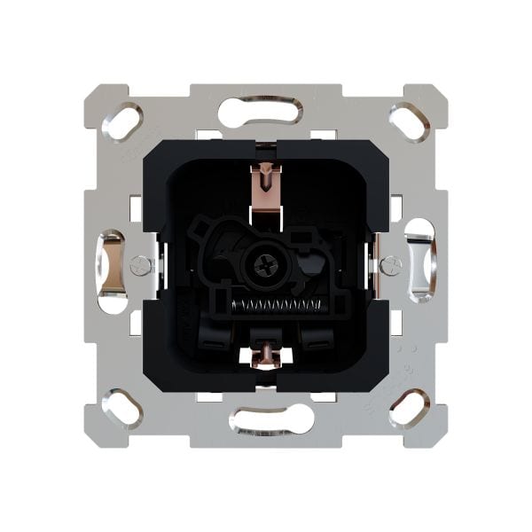 ZENNIO - ZS55/ZS70. Base de prise Schuko 16 A /250 V ~ - (sans cache ZS70CSCSx / ZS55C...